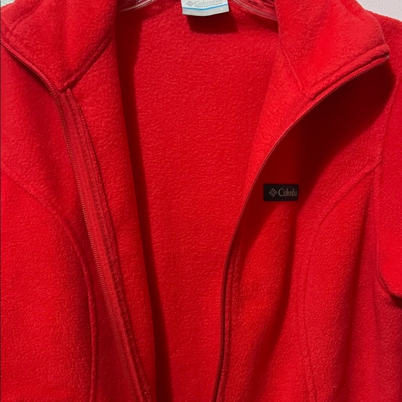 Columbia sports wear Vibrant Red Fleece Jacket - Picture 6 of 7